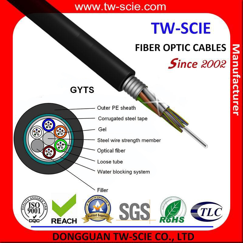 12 Core Excel Network Optical Fiber Cable GYTS