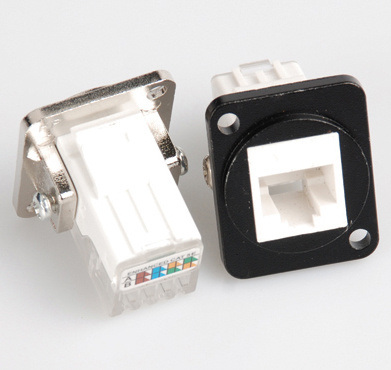 LAN Network Connector for 19 Panel Mount Chassis Connectors (9.3064)