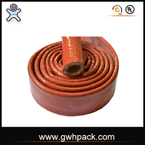 UL Approval Fireproof Hose and Cable Fire Resistant Silicone Coated Fire Sleeve