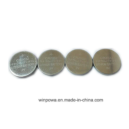 Non Rechargeable Button Cell Cr2032 Battery