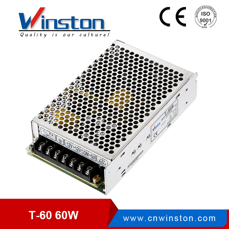 Industrial Overload Protection Triple Output Power Supply (T-60)
