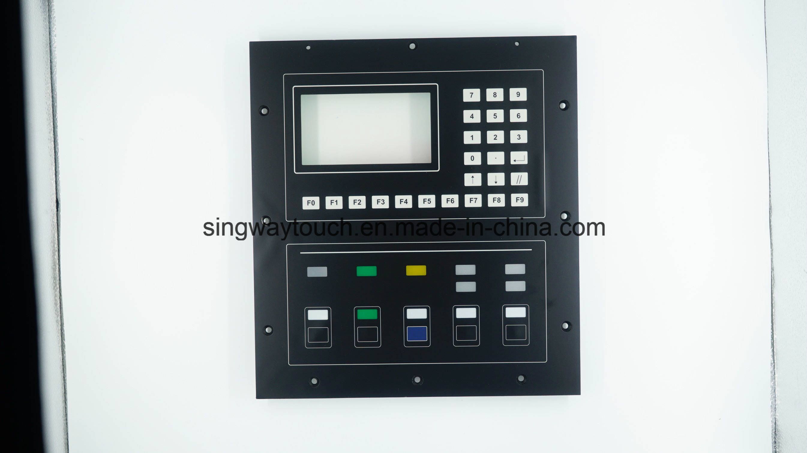 Customized Flat Membrane Switch with Window