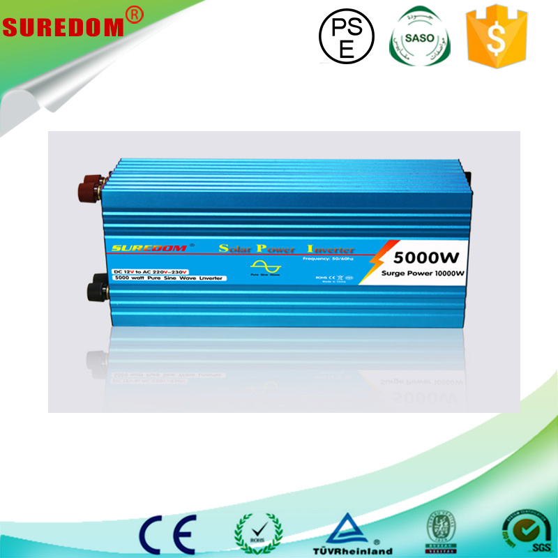 High Frequency DC12V AC220V 5000W Pure Sine Wave Inverter