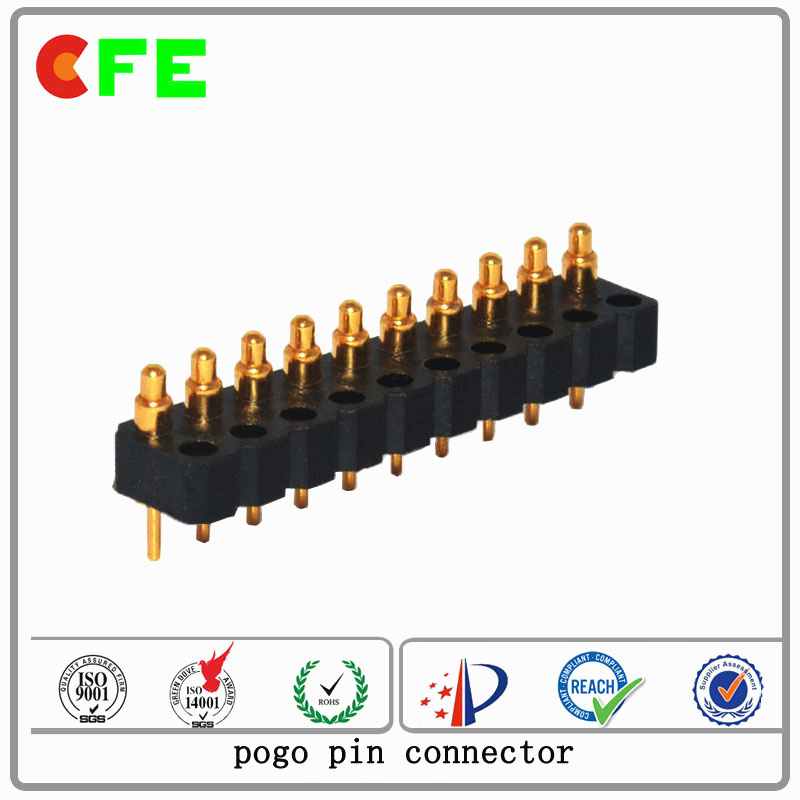 Double Row 10pin Hight Current Spring Loaded Contact Pins