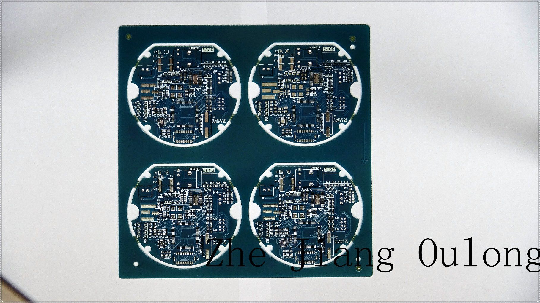 2 Layer Green Solder Mask PCB with Hal Coating