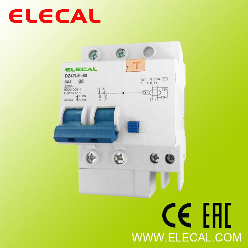 Dz47le-63 Residual Current Operated Circuit Breaker