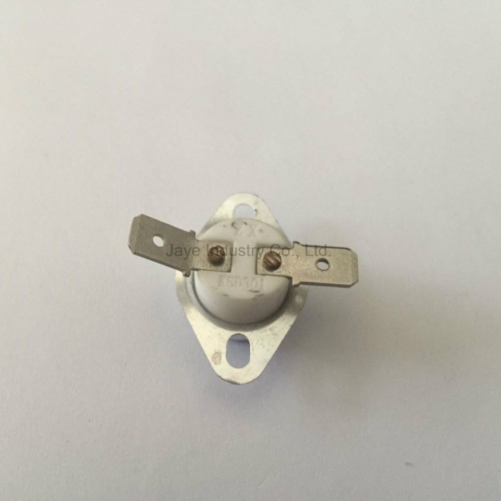 Ceramic Ksd 301c Thermostat 160 Degree with Fixed Bracket