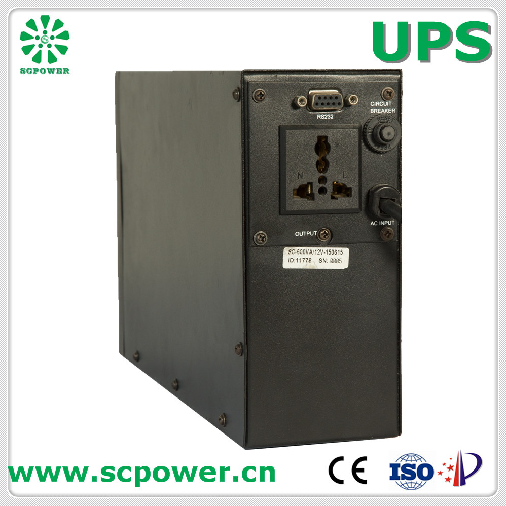 600va Single Phase in/out UPS Pure Sine with Ce Certificated