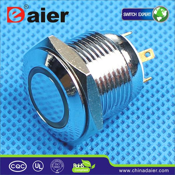 Explosion Proof LED 4pins Push Button Switch (GQ16F-10EM)