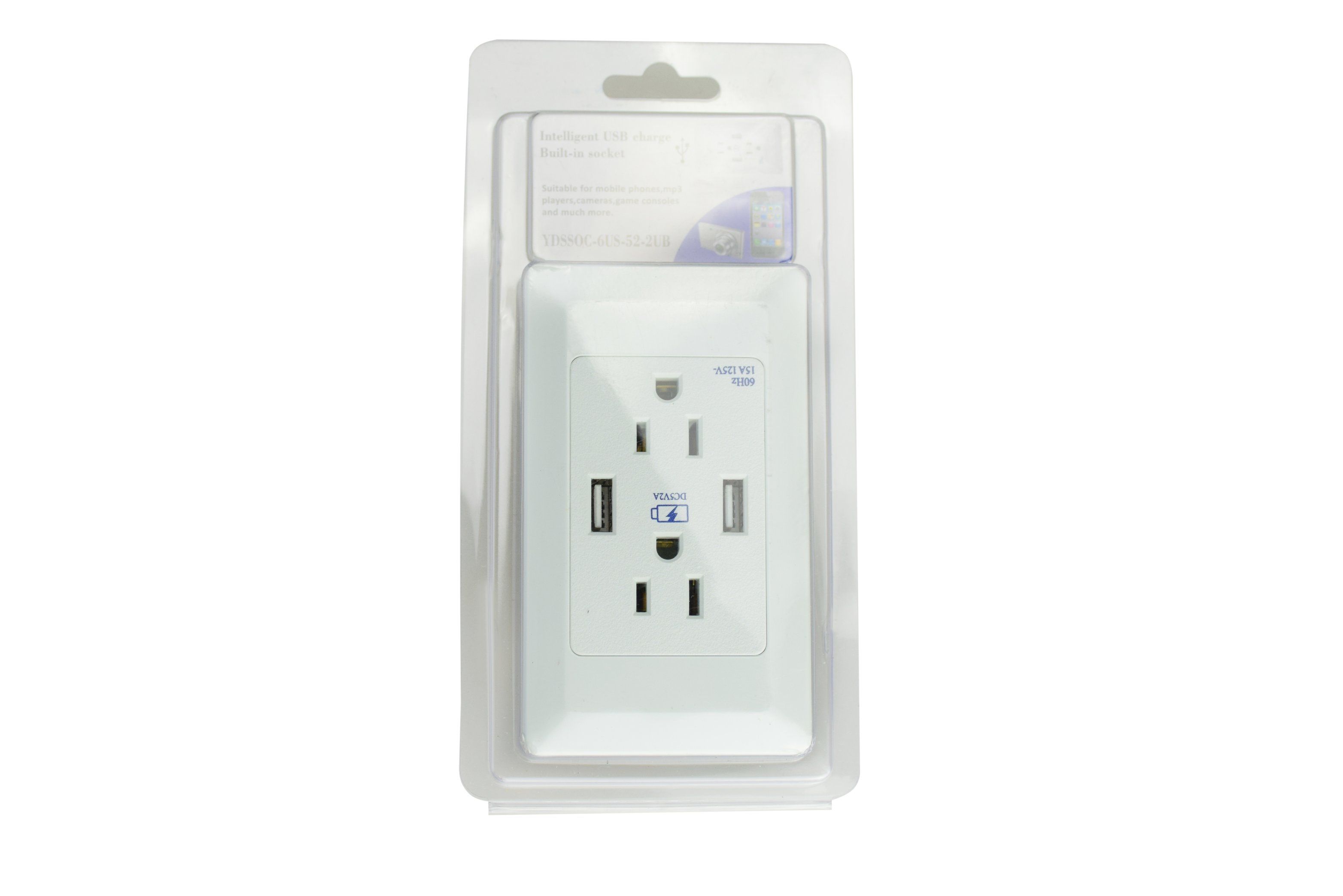 5V 2.1A Double Us USB Wall Socket