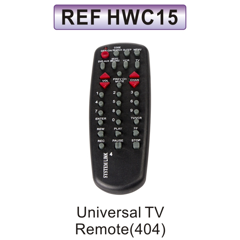 TV Remote Universal Remote Control IR Remote Control (HWC15)