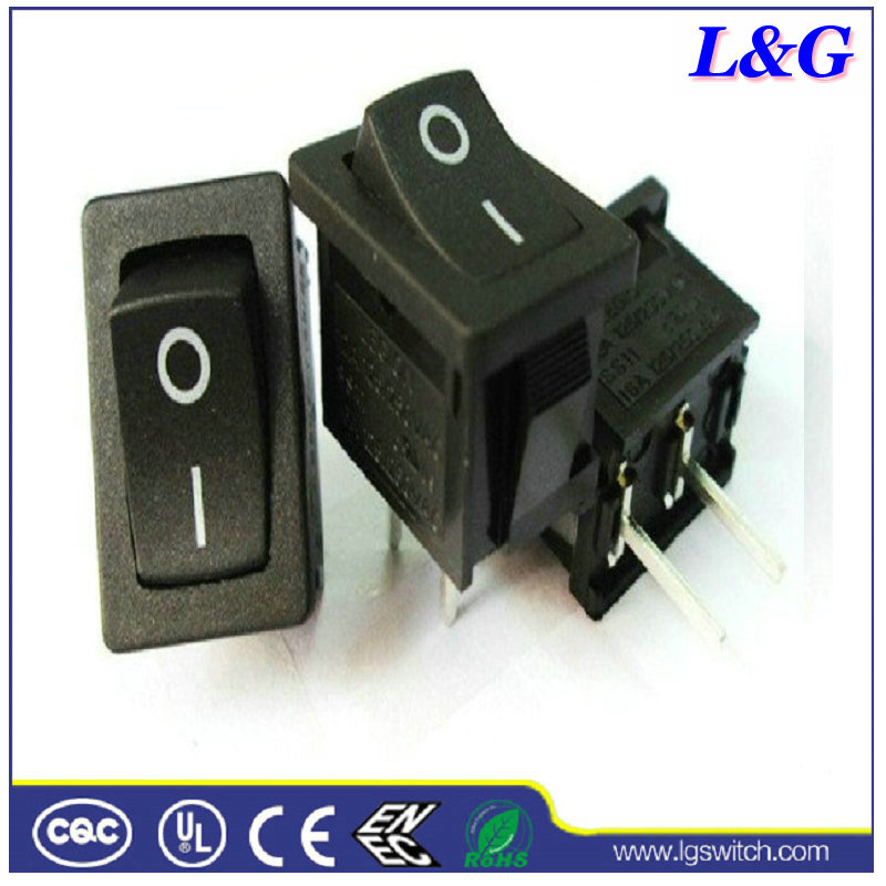 SGS Spst 2pin 16A Power Mini Micro Button Rocker Switch (SS11)