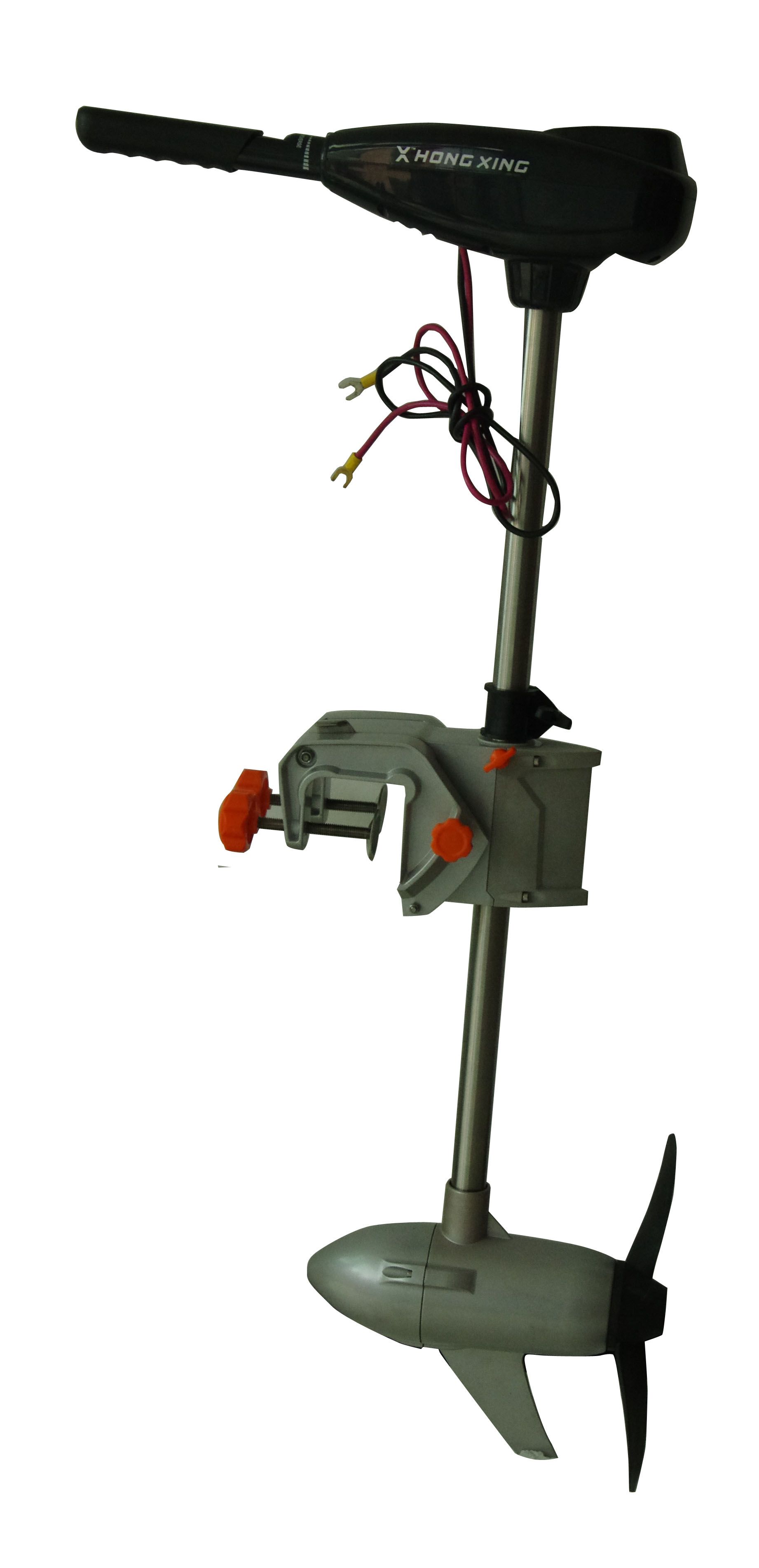200lbs Brushless DC Outboard Motor with Stepless Speed Controller for Pontoon Touring Boat