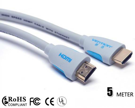 5m High Speed V1.4 HDMI Cable for 3D TV