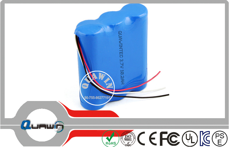 (1S3P) 3.7V 10200mAh 18650 Lithium Battery Pack