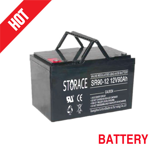 VRLA Battery 12V 90ah Maintenance Free Battery