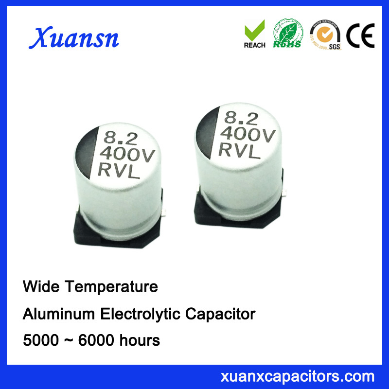 8.2UF 400V Chip Aluminum Electrolytic Capacitor