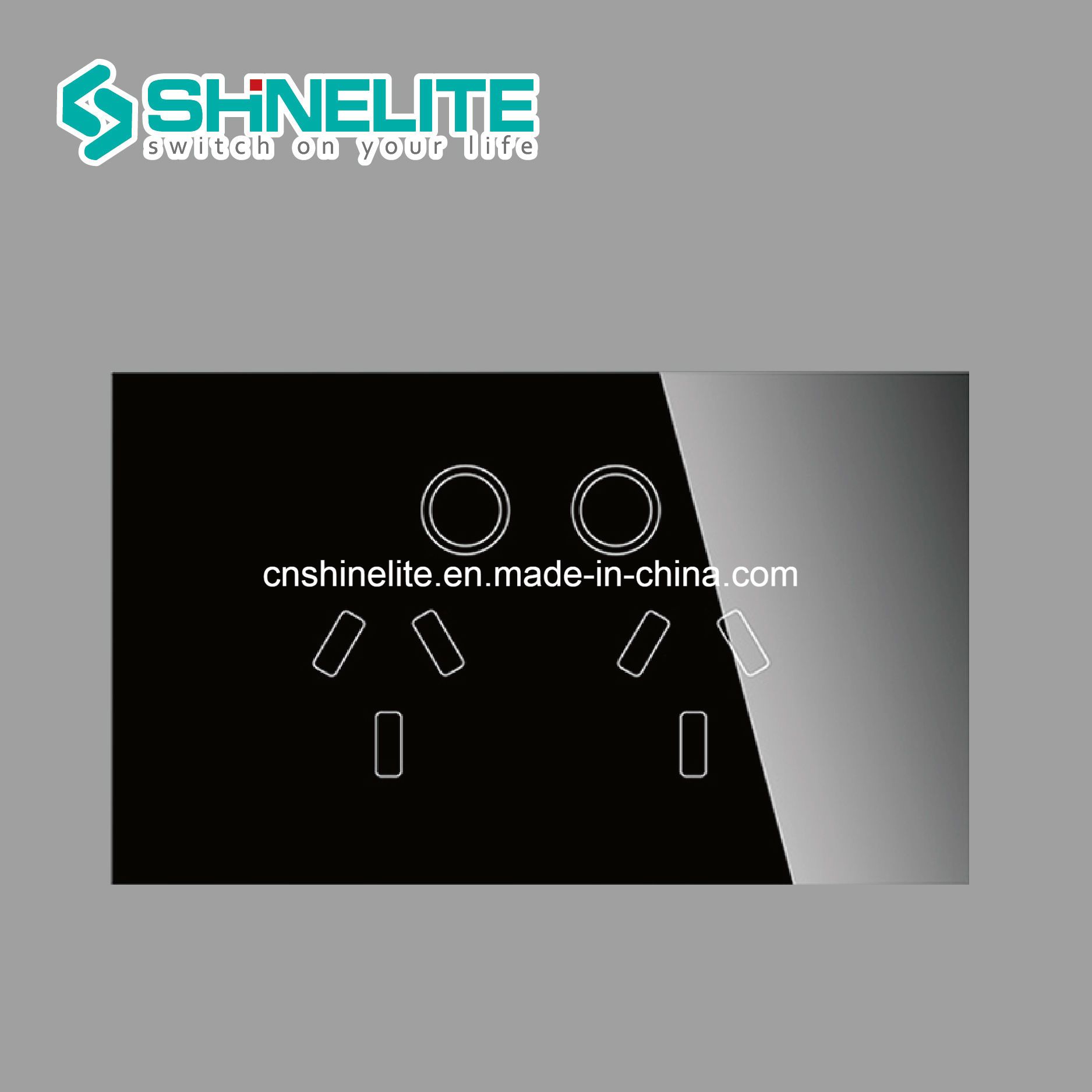 Us/Au Standard 2 Gang Smart Socket WiFi Remote Control Socket