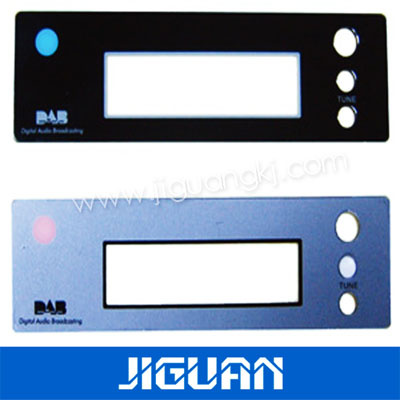 Embossed Push Button Keypad Membrane Switch with LCD Window