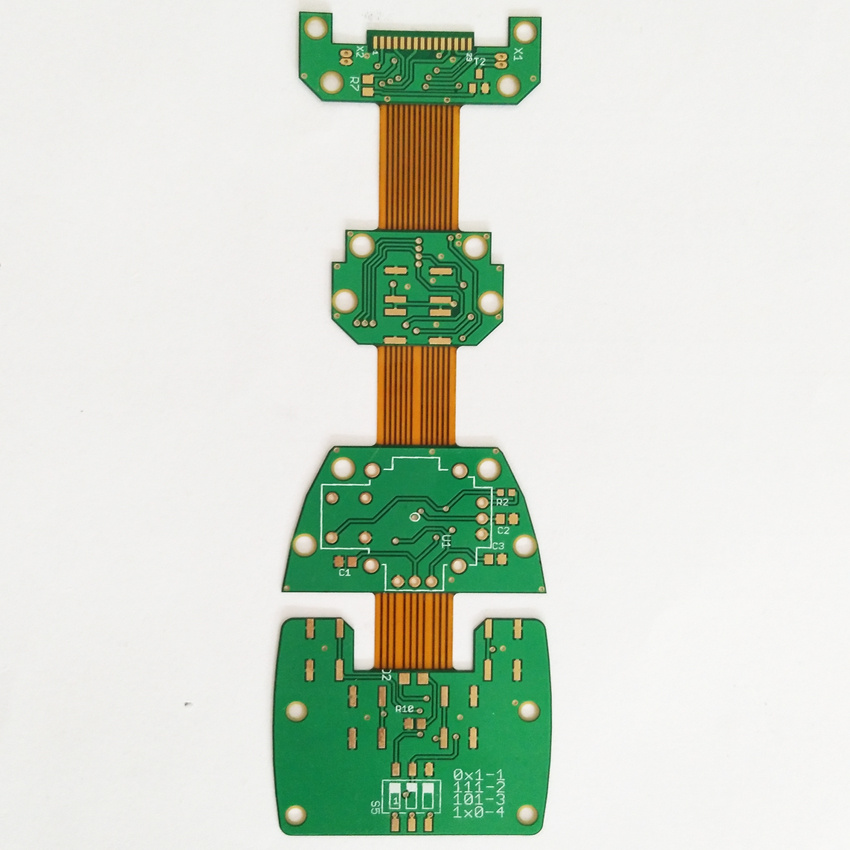 PCB Manufacturer Immersion Gold 8L Rigid Flex PCB