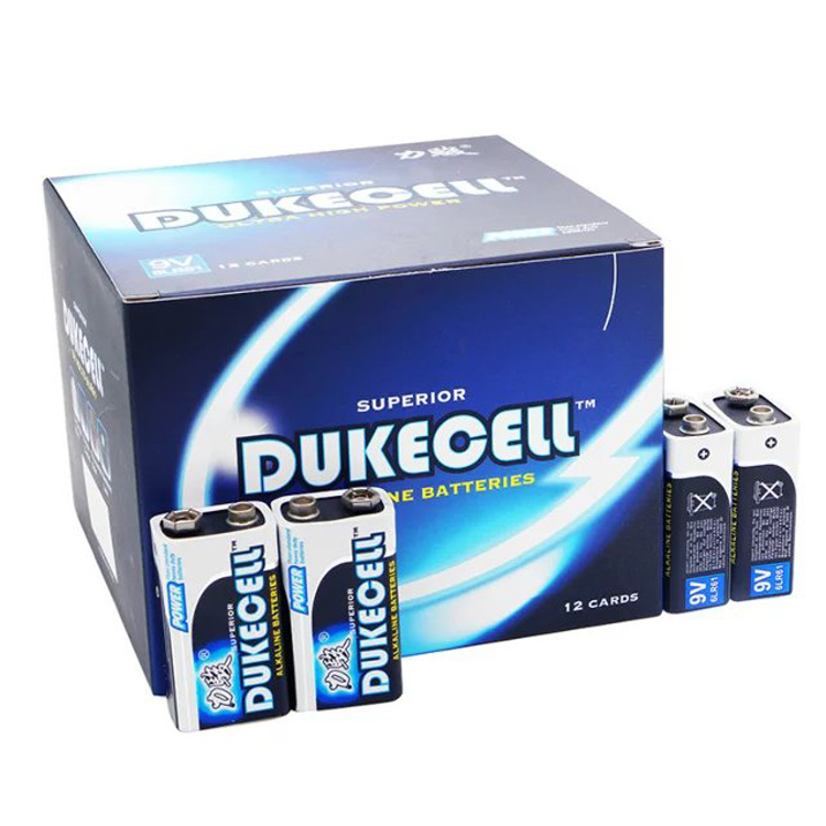 High Quality 9V Alkaline Battery