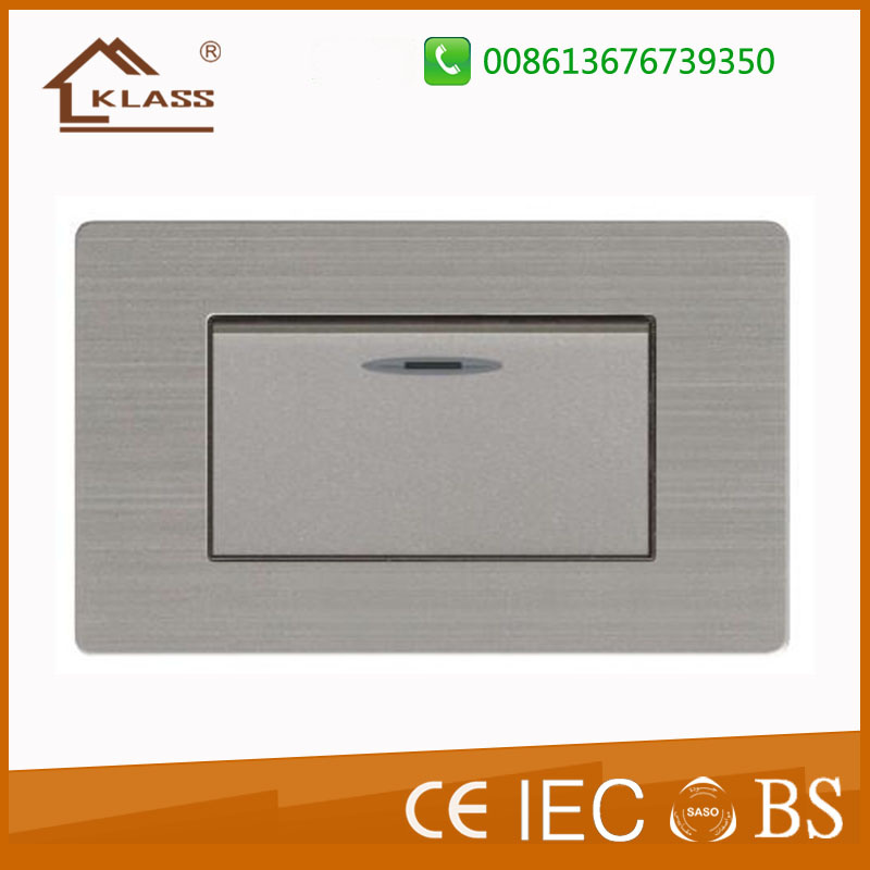 Good Quality 1 Gang 1way Big Button Wall Switch