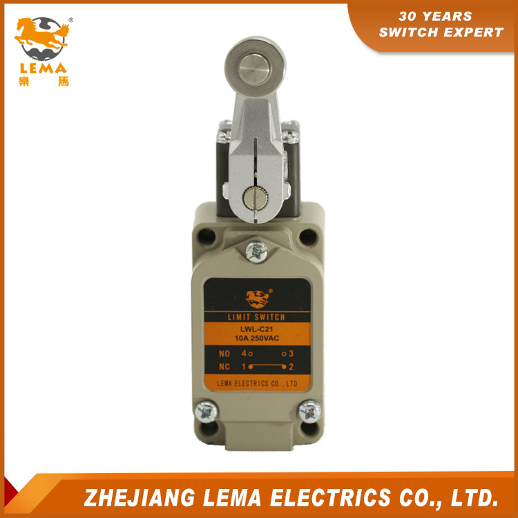Lema Lwl-C21 Roller Lever 10A 250VAC Limit Switch