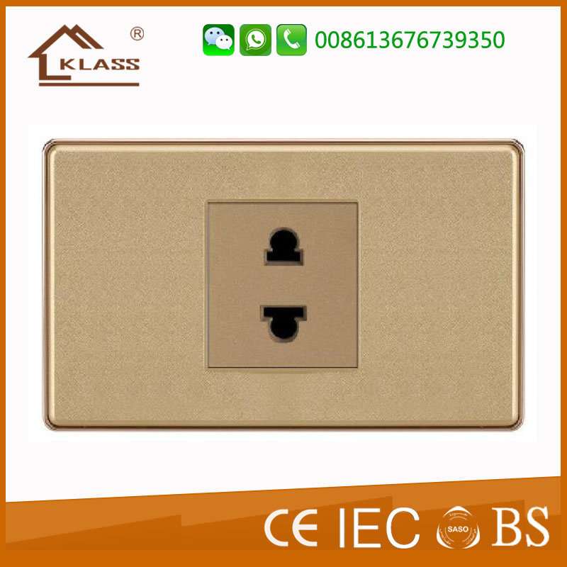 Electrical Power Push Button Touch Wall Switch Socket