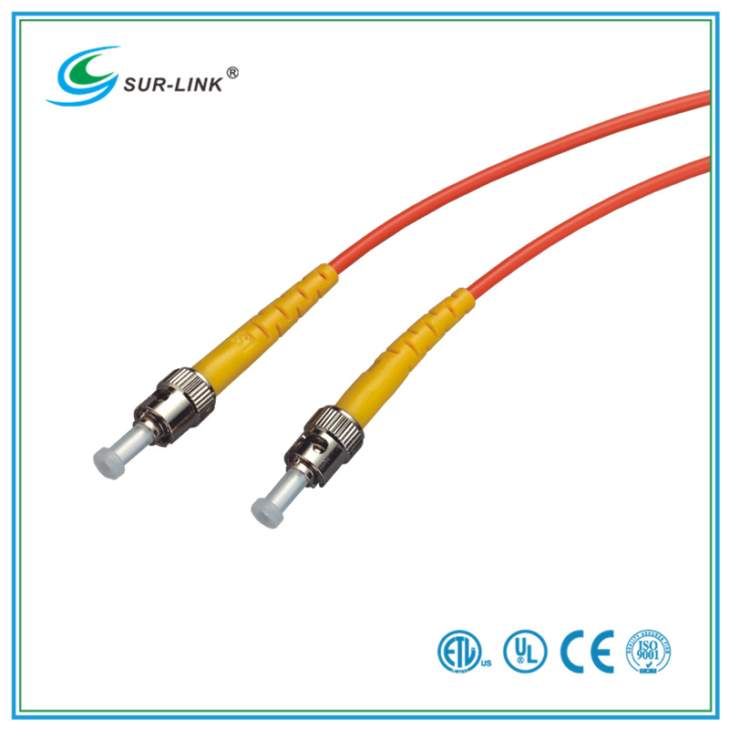 St-St Multi Mode Simplex Fiber Optic Cable Patch Cord
