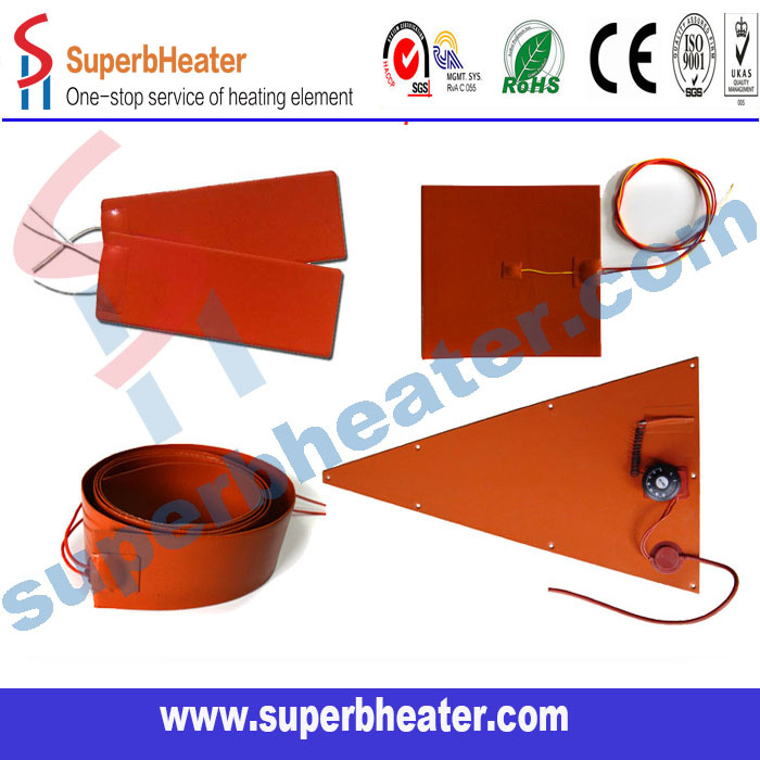 OEM Flexible Silicone Rubber Heater