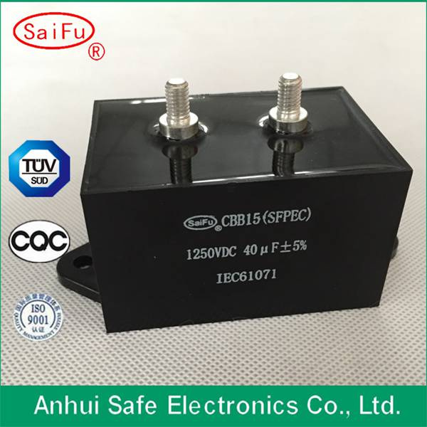 Good Cbb15 500VAC 6UF Metallized Film Capacitor