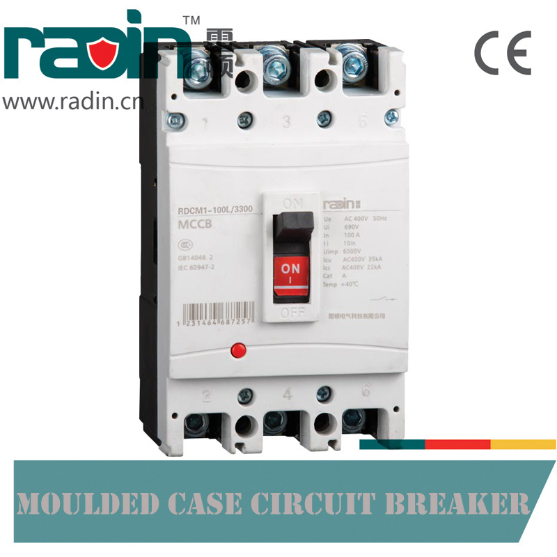 3p, 4p Cm1 MCCB Breaker