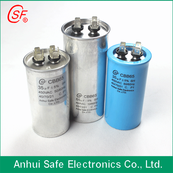 35UF Cbb65 Power Capacitor for Air Conditioner