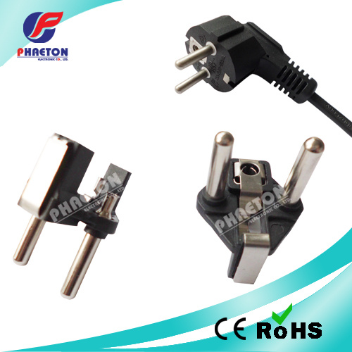 VDE Approved French 4.8mm Power Plug Insert