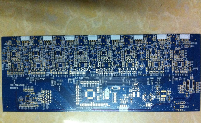 Double Side Blue PCB Circuit Board