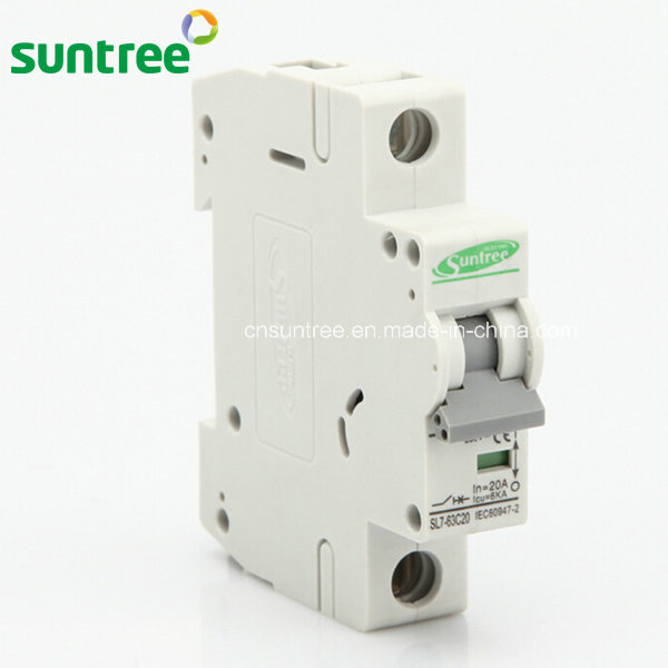 1 Pole DC 250V Solar 63 AMP Circuit Breaker