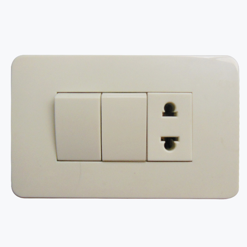 American Standard 2 Gang Wall Switch 1 Gang Wall Socket
