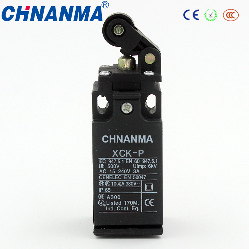 5A 250VAC Stainless Steel Roller & Pin Plunger Limit Switch
