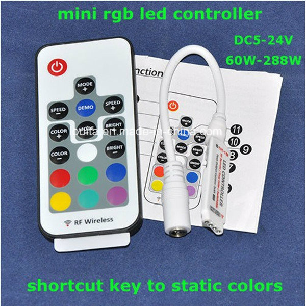 RF Remote Control for RGB LED Strip