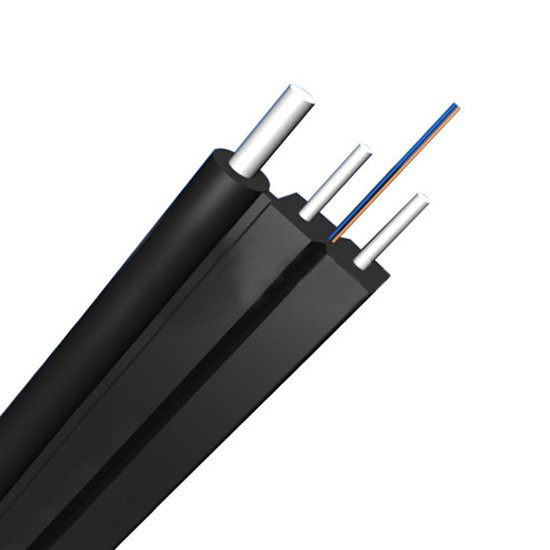 2 Core Singlemode FRP Strength Self-Supporting FTTH Fibre Optic Cable