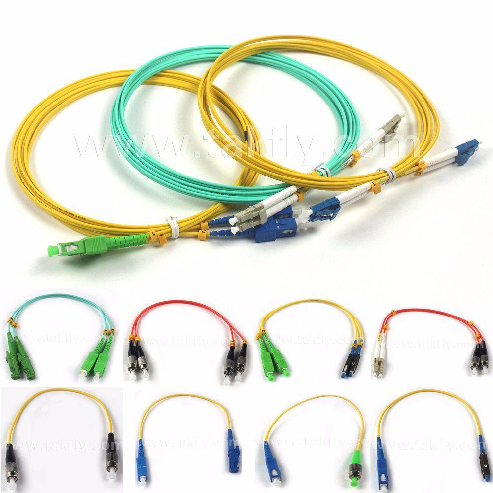 Sm mm Simplex Duplex St FC Sc LC Fiber Optic Patch Cord