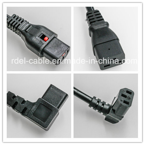 Power Cables C13 C14 Power Cord VDE, USA, RoHS Certificated