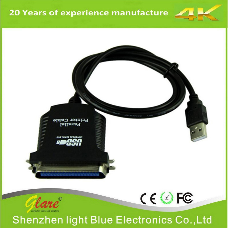 USB to Cn36 Parallel Printer Adapter Cable