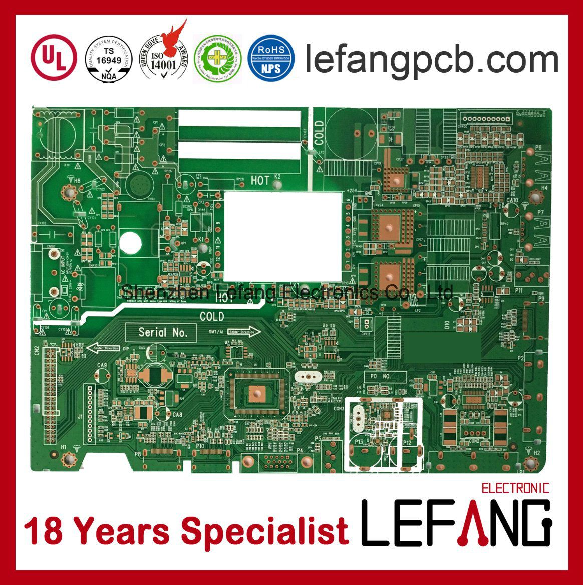 ODM/OEM Security Control Power Circuit Board PCB Supplier