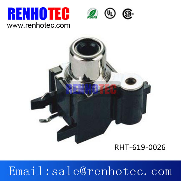 Audio and Video Application RCA Connector with Plastic Housing