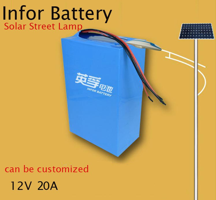 12V 20ah Lithium Battery for Solar System, Street Light