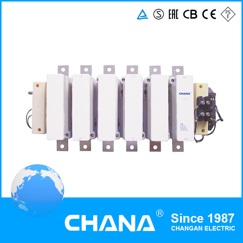 CE and RoHS Approved Low Voltage Big Amper AC Contactor