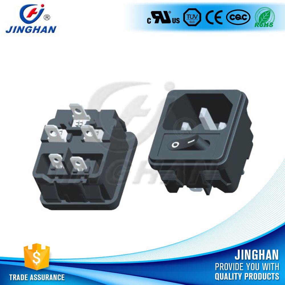 Switch Durable Top Sell AC Power Socket Male Female