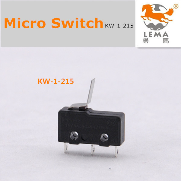 5A 250VAC Electric Tiny Micro Switch Kw-1-215