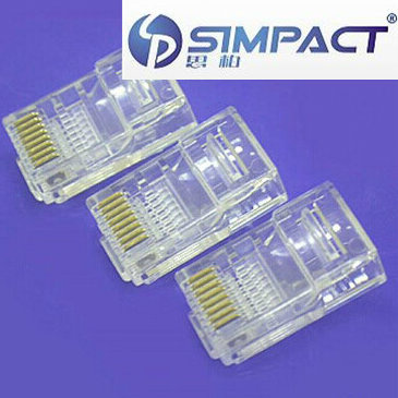 UTP Cat5e RJ45 RJ45 Connector-Simpact